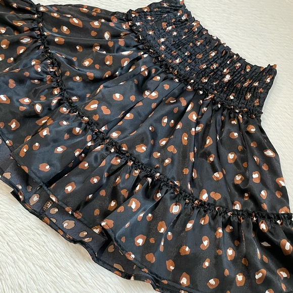 Altard State leopard print mini ruffled skirt - Picture 5 of 13